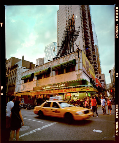 Sunset on 54th & Broadway, New York 2008