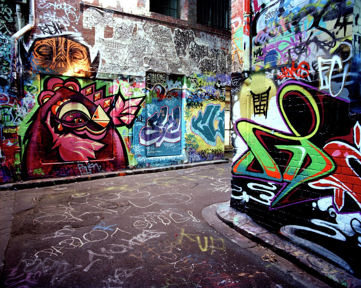 Graffiti Alleys, Melbourne 2010